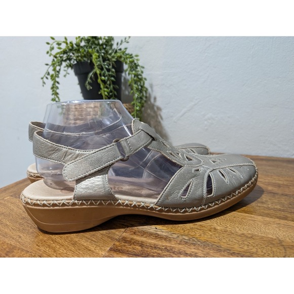 Remonte taupe leather causal shoes.‎ sz42. Very gently used - Picture 4 of 6